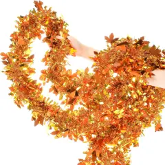 33Ft Fall Tinsel Garland