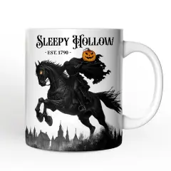 Headless Horseman Spooky Halloween Mug, The Legend of Sleepy Hollow Gift