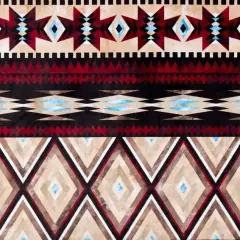 Multi Aztec 2 Digital Cuddle Honey Fabric per yard