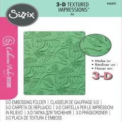 Sizzix 3D Textured Embossing Folder By Catherine Pooler-Jungle Textures