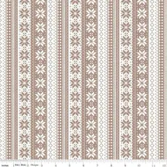 Sweater Stripe in Tea Dye (c16364-teadye) | Winter Magic | Dani Mogstad | Riley Blake