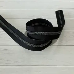 Black tape with Wicked Reflective Rainbow teeth