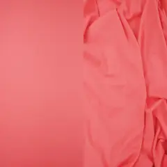 1 Yard DTY Brushed Solid Fabric Soft Stretch Smooth Texture 58/60" Wide Coral New