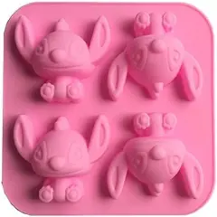 4 Cavity Star Baby Silicone Mold