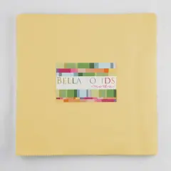 Bella Solids 10" Square Junior Pack (Junior Layer Cake) in Parchment by Moda for Moda (9900JLC 39)