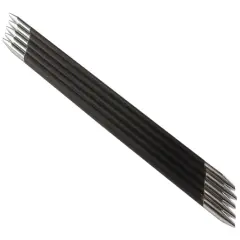 KnitPro-Karbonz Double Point Knitting Needles 6"-Size 1/2.25mm