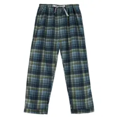 Global Men's Fleece Long Pants in Green
