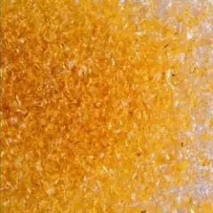 Oceanside Fusible Glass Frit Medium Amber 96 COE - 8.5oz Jar (1108)