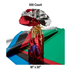 Reversible Metallic Film Sheets 18" x 30" for Stunning Crafts