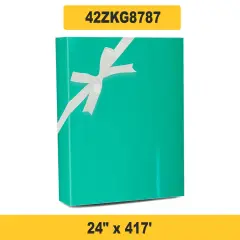 Solid Wrapping Paper 24" x 417' 60 lbs for Everyday Gifting Needs