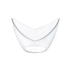 Clear Small Disposable Plastic Concave Cups - 2 oz. (288 Cups)