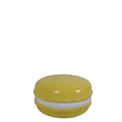 Yellow Macaroon Over Sized Statue