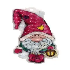 GnomeCounted cross stitch kit 8029A