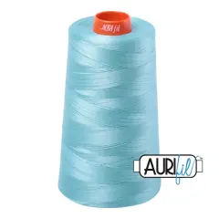 Light Turquoise (5006) | 50wt Cone (5900M / 6452Y) | Aurifil Thread