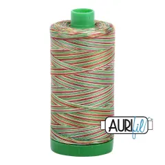 Leaves - Variegated (4650) | 40wt Large Spool (1000M / 1094Y) | Aurifil Thread