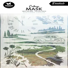 Studio Light Essentials Stencil 5.83"X8.27"-Oldtimer Chique