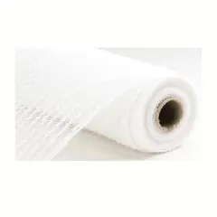White Snowdrift Deco Mesh Roll &ndash; 10.25"x10 Yards Craft Mesh-RY810227