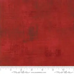 Red Grunge Basics Winter Cherry 44"/45" Per Yard