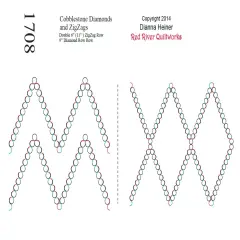 1708 Cobblestone Diamonds Combo Pantograph