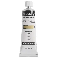Schmincke Primacryl Professional Acrylic Paint - Ivory, 35 ml Tube