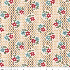 Nostalgia Wideback (108 Inch) in Cider (wb16492-cider) | Gentler Times | Lori Holt | Riley Blake