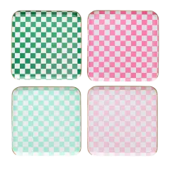 HARRY POTTER X BONJOUR F&Ecirc;TE HONEYDUKES LARGE CHECKER PLATES