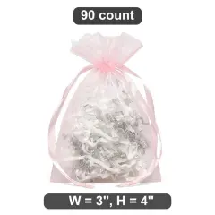 3" x 4" Organza Bag Elegant Mini Pouch