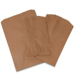 Flat Kraft Paper Bags 8 1/2" x 11"