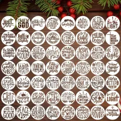 3&rdquo; Reusable Christian Stencils