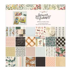 Maggie Holmes Forever Fields Single- Sided Paper Pad 12"X12"-48 Sheets