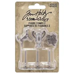 Tim Holtz Idea-ology Figure Stands 2-3 Charms