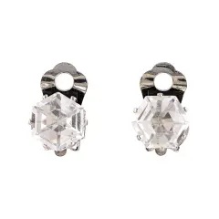 Big Diamond Stud Costume Earrings Accessory