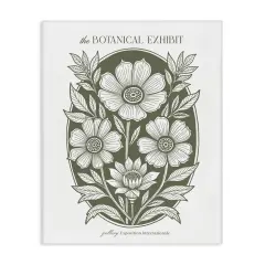 Stupell Industries Rounded Country Blooms Portrait Canvas By Lettered and Lined
