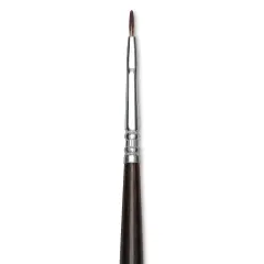 Escoda Vintage Synthetic Brush - Filbert, LongHandle, Size 0