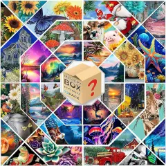 12 Pack Diamond Painting Kits for Adults