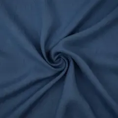 Deep Blue Cotton Solid Batiste Woven Fabric By the Yard