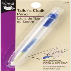 Chalk Tailor's Pencil (White, Yellow, Blue)