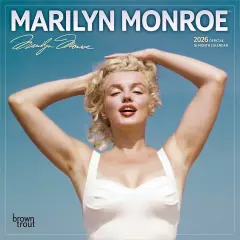 Marilyn Monroe OFFICIAL | 2026 7 x 14 Inch (Hanging) Monthly Mini Wall Calendar