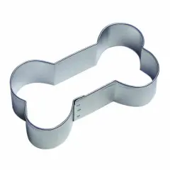 6&rdquo; Dog Bone Metal Cookie Cutter