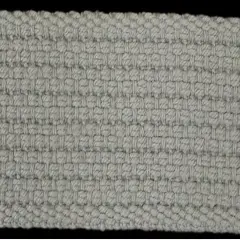1" Cotton Webbing - 10 Continuous Yards - Made in USA! Grey