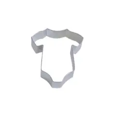 4&rdquo; Baby Onesie Metal Cookie Cutter