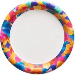 Confetti Birthday Party Supplies, Dessert Plates (36-Count)