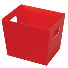 Pack/3: Red Baskety Tray - 12 x 9-1/2 x 4-1/2"
