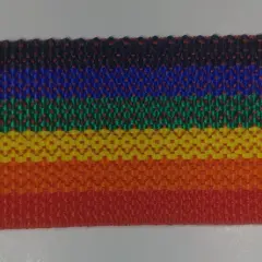 1" Polypropylene Webbing - 20 Continuous Yards Rainbow
