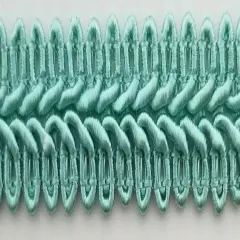 1/2" Chinese French Braid Gimp Trimming - 12 Continuous Yards - Many Colors! Aqua