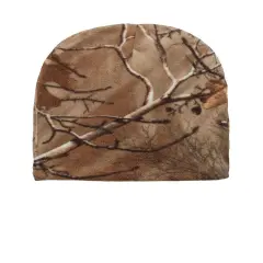 Port Authority&reg; Camouflage Fleece Beanie M O Break-Up Country