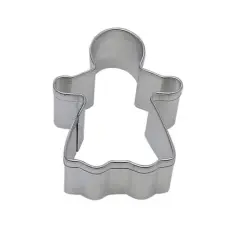 2.25&rdquo; Gingerbread Girl Metal Cookie Cutter