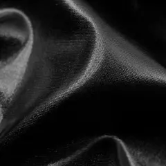 1 Yard Fantasy Foil Polyester Spandex Fabric 36" x 58/60" Black/Black