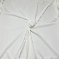 1 Yard Premium ITY Knit Solid Fabric Smooth Stretch Drapey Material for Apparel 58 60 Inch Width Ivory