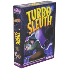 Turbo Sleuth - WizKids, Puzzle Solving Game, Ages 10+, 2-8 Players, 20 Min